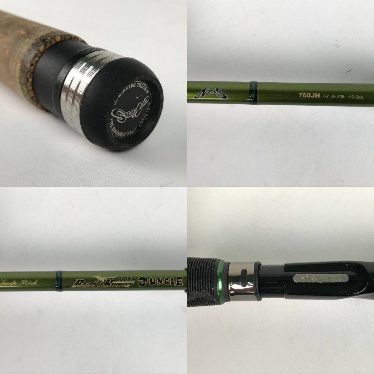 最大35％offセール。 NORIES ノリーズ ルアーロッド ロードランナーヴォイス ジャングルスティック 760JH 【送料無料期間限定】