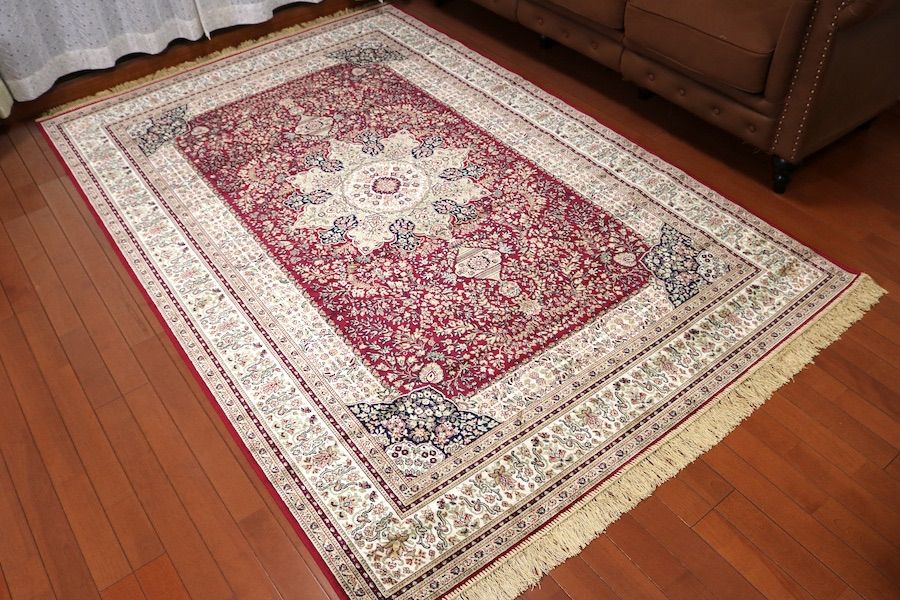 ペルシャ柄絨毯 160×230 新品未使用 大判ラグ カーペット ペルシャ柄絨毯 160×230 新品未使用 大判ラグ カーペット 訳あり