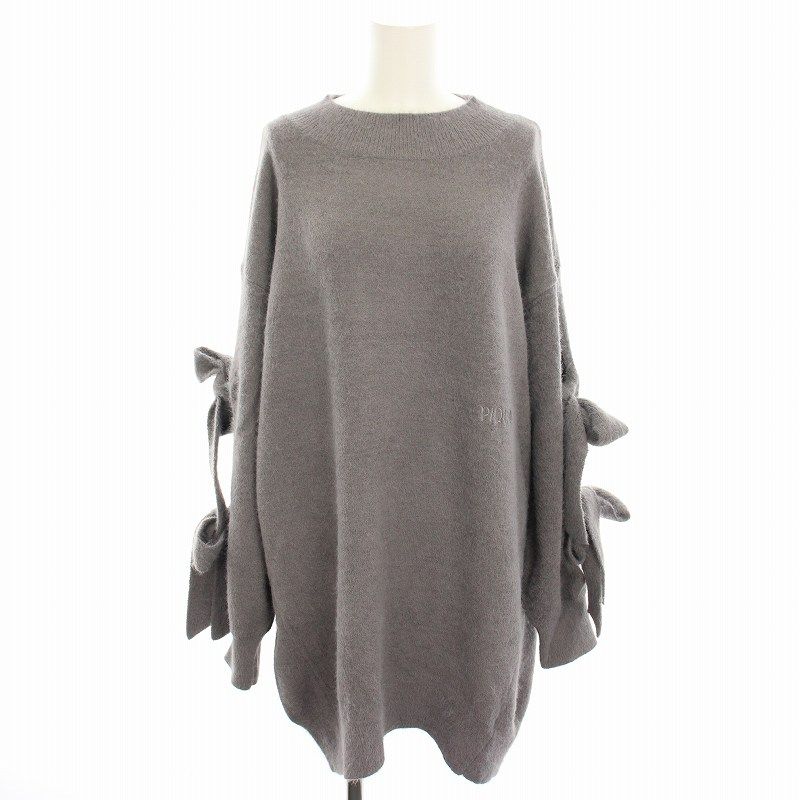 ジェラートピケ gelato pique 24AW ニットワンピース サイド