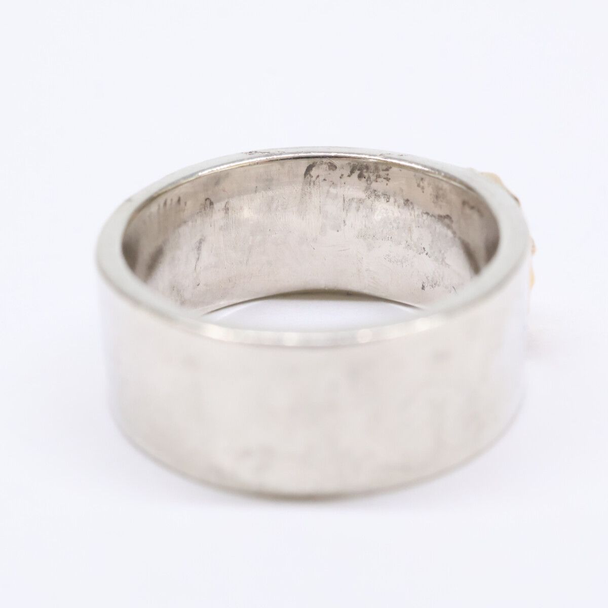 TADY-KING タディ＆キング K18 SILVER ロングホーン 平打ち 12号 WWW_SHINETEETH_COM