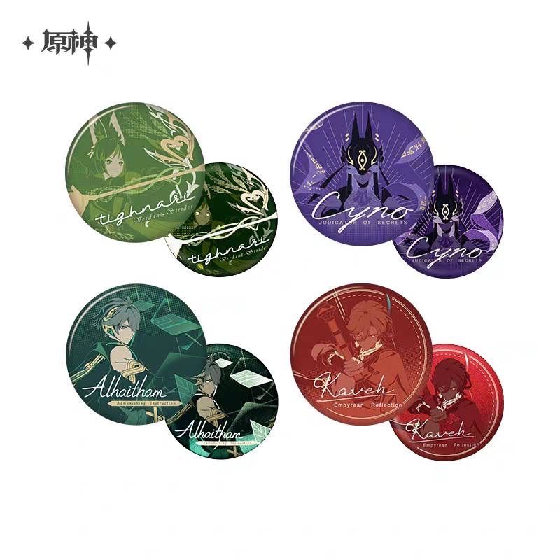 カーヴェ 郁林与飛沙 特典 缶バッジ 公式正規品 郁林与飛沙 特典 缶バッジ ティナリ セノ