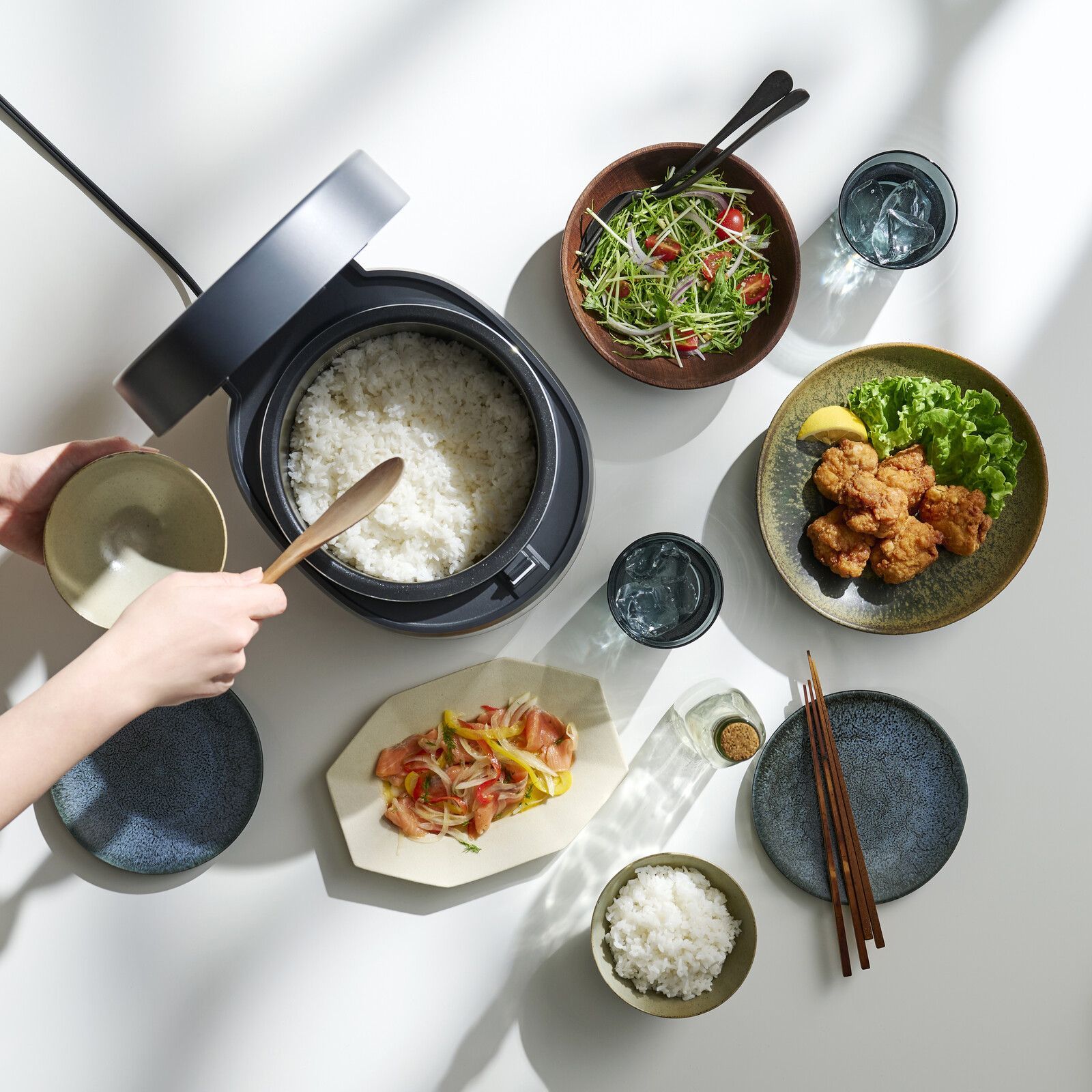 ♪［アイリスオーヤマ］銘柄別炊き分け機能付 ジャー炊飯器 5.5合
