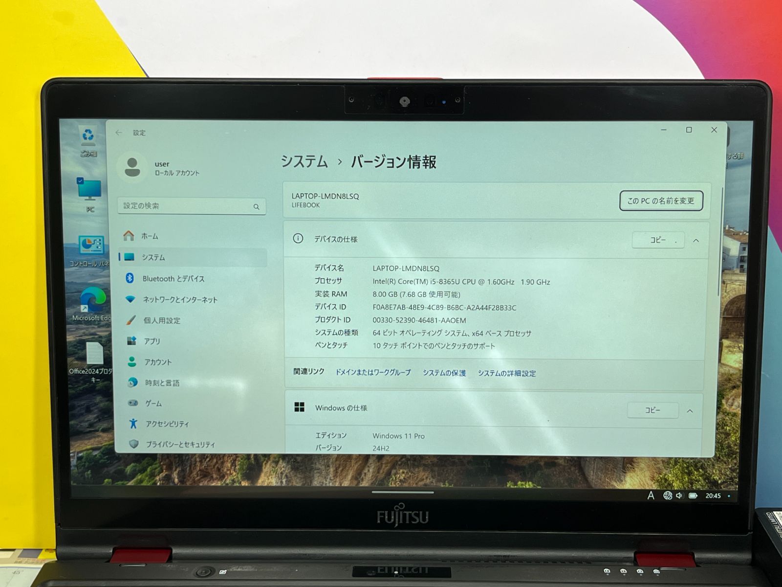 富士通 LIFEBOOK U939X/A タッチパネル Office2024 - メルカリ