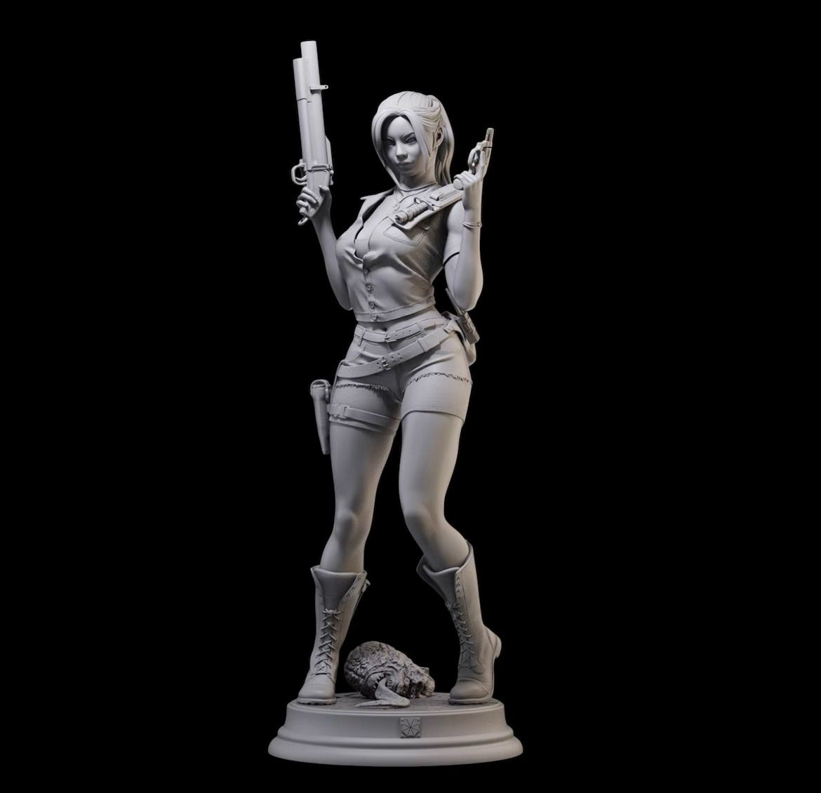 1/6 ガレージキット 未塗装 フィギュア クレア biohazard 33cm