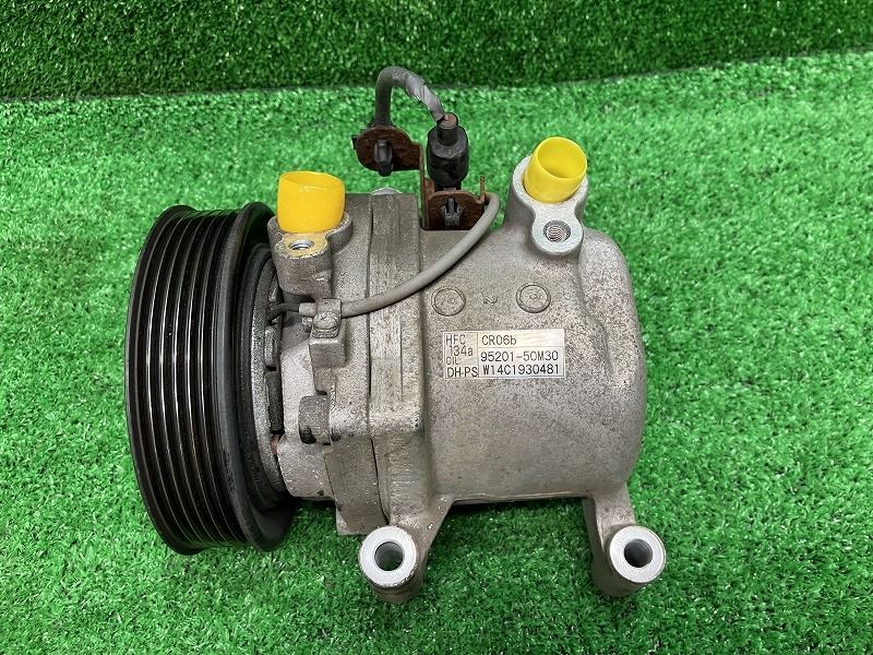 フ ワゴン MM32S エアコンコンプレッサー XG 4WD カルソニック CR06B 95201-50M30 1A28-61-450B ZJ3