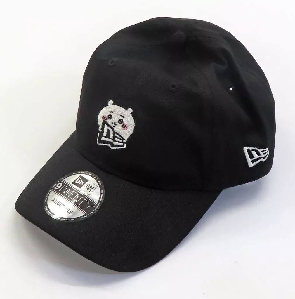ちいかわ × ニューエラ NEWERA 9TWENTY FLAG ブラック キャップ