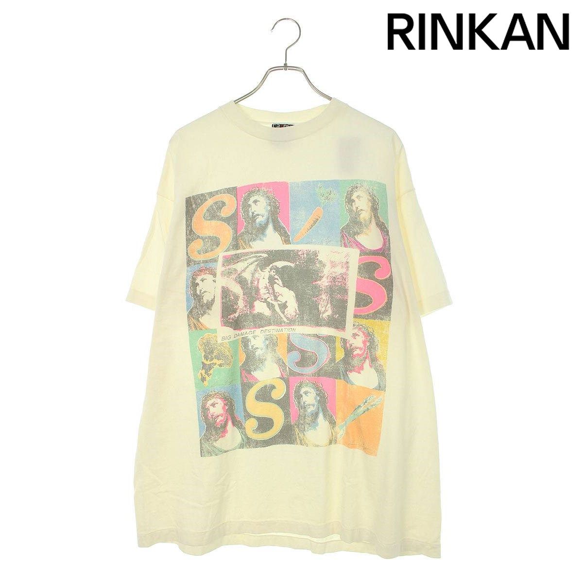 セントマイケル ×ショーンウェザースプーン  24SS  SM-YS8-0000-C15 フロントイラストプリントTシャツ メンズ XXL