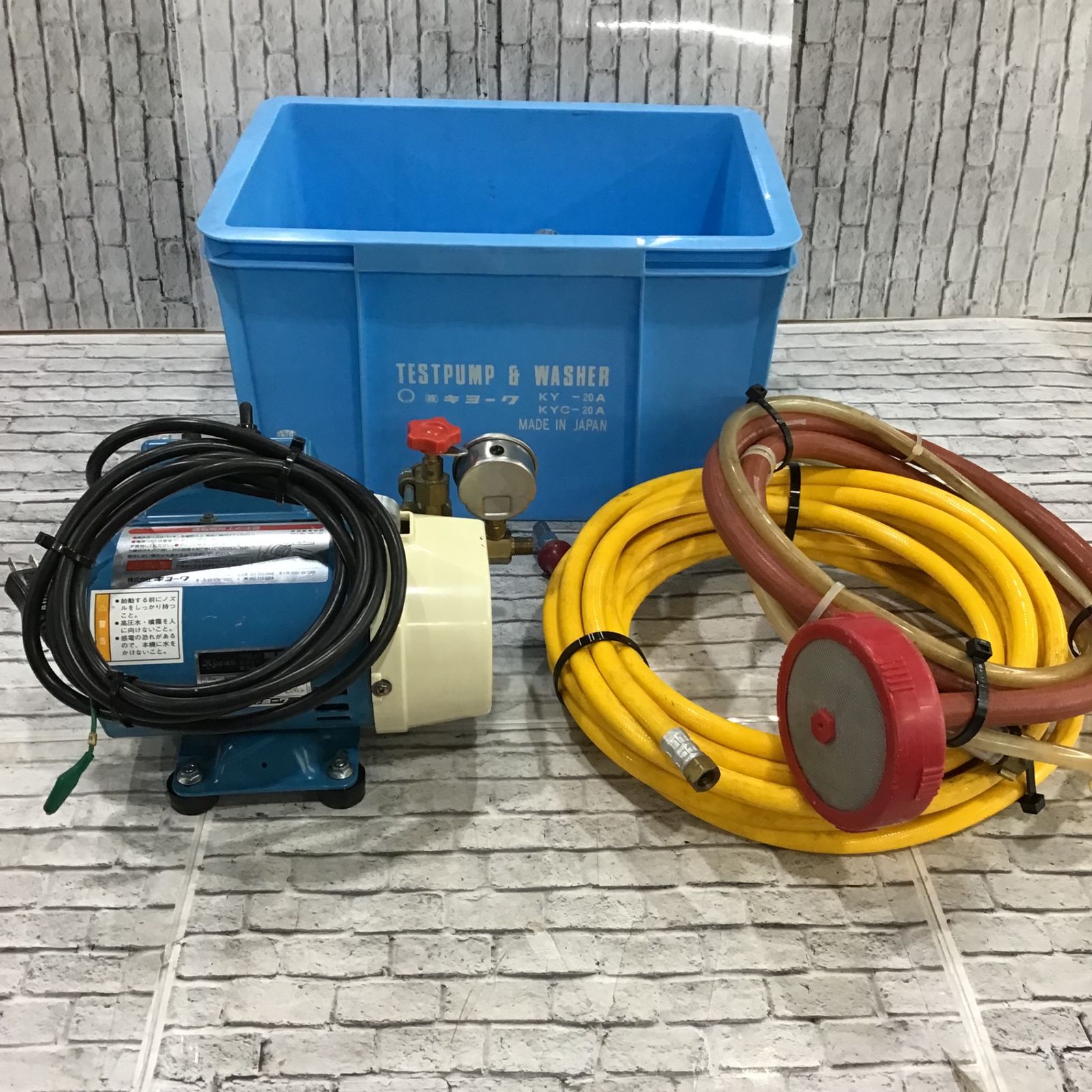 〇キョーワ(KYOWA) 水圧テストポンプ KY-20A【川口店】 - メルカリ