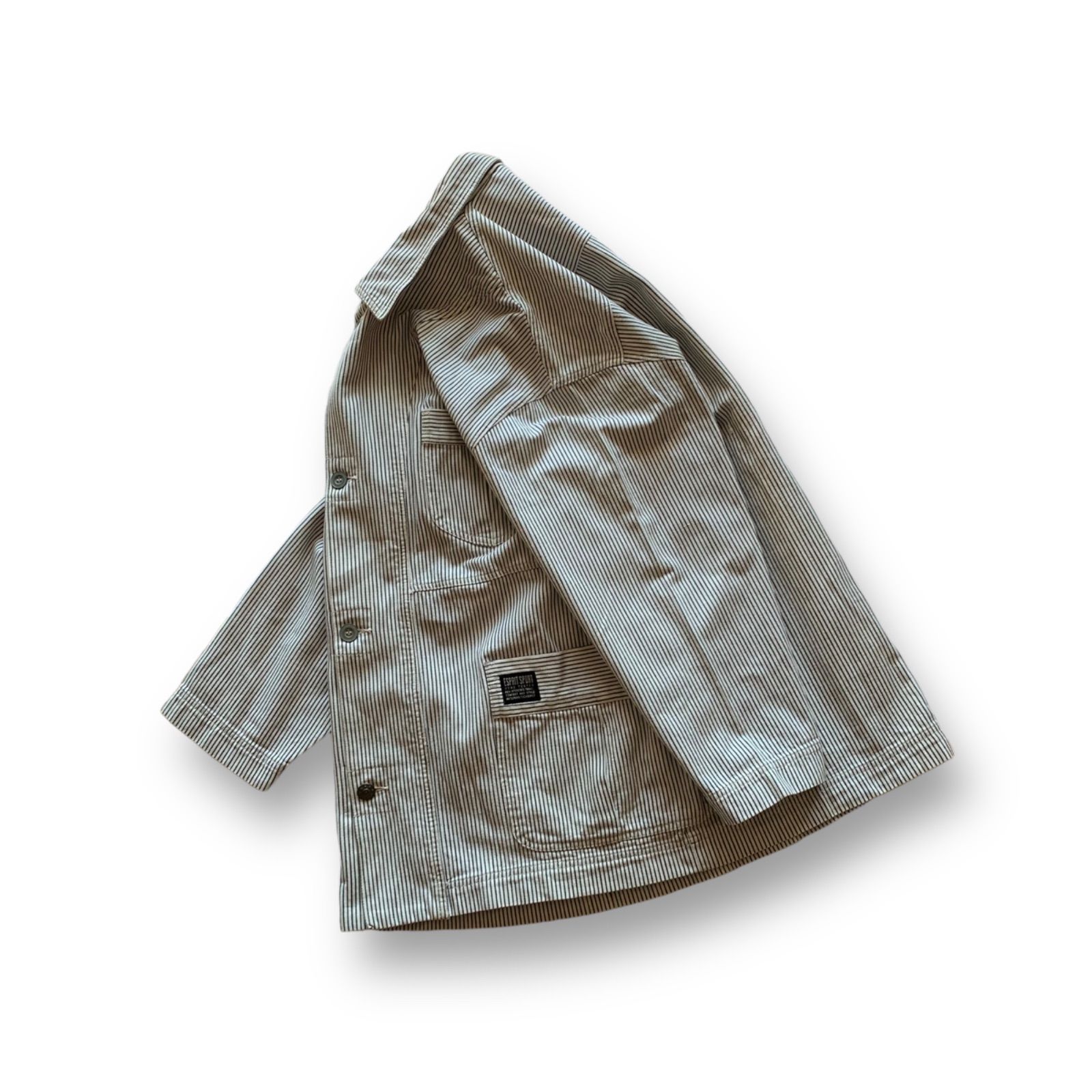 80〜90s ヒッコリーTYPEカバーオール 90s ESPRIT SPORT Hickory Coverall Jacket エスプリスポーツ