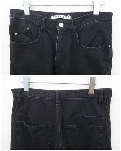 NVRFRGT ネヴァーフォーゲット 24SS NF241P08A 3D Twisted Wide Leg