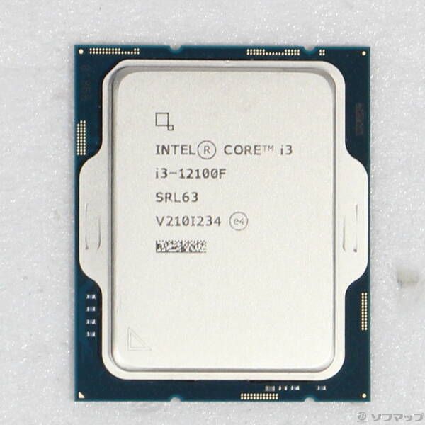 Intel Core i3-12100F 4コア CPU 2個入り Intel Core i3 12100F 4コア