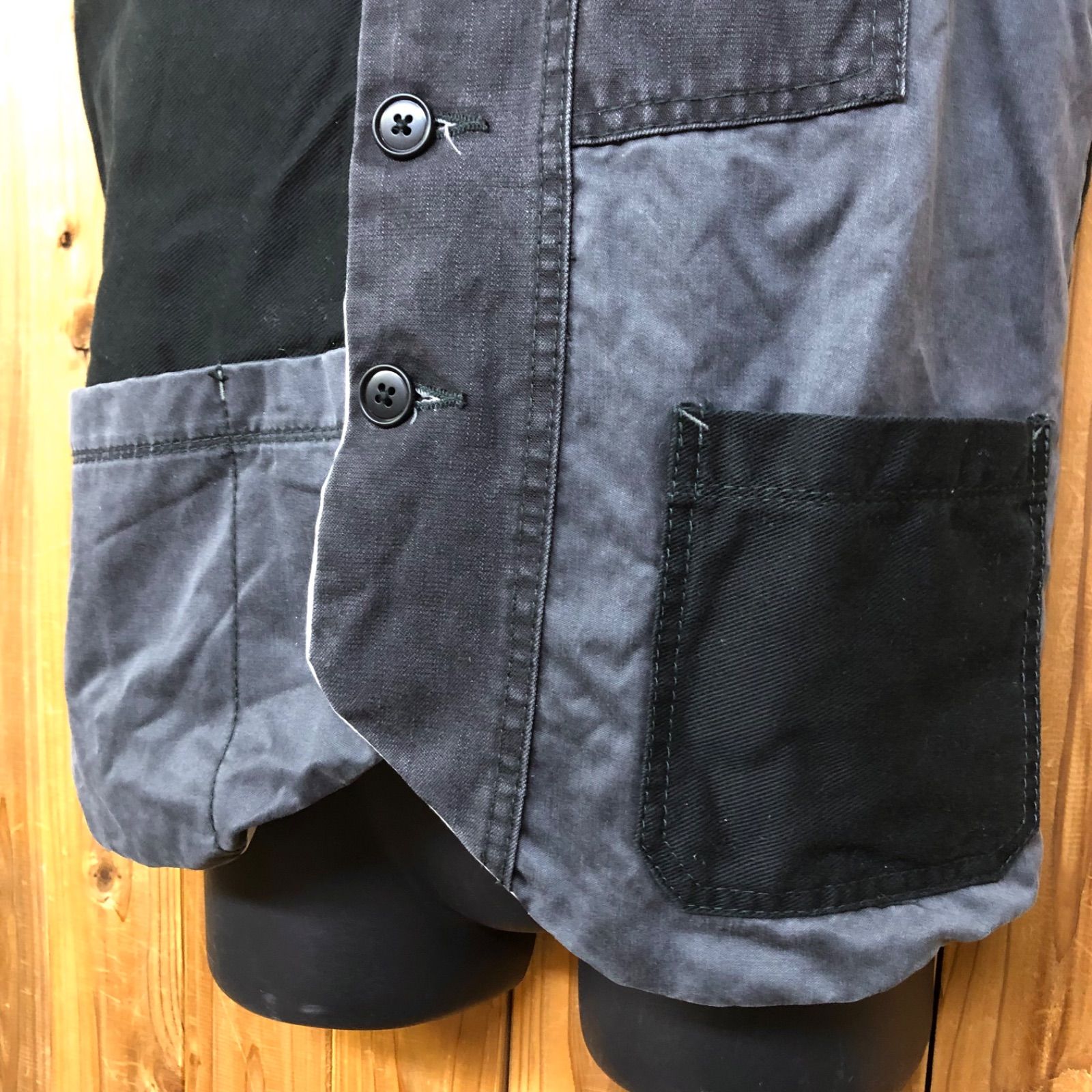  WORKS レディース ベスト ジャケット 四つポケット ダーク ワーク ミリタリー ベスト ジレ ベスト ジレ ビスチェ