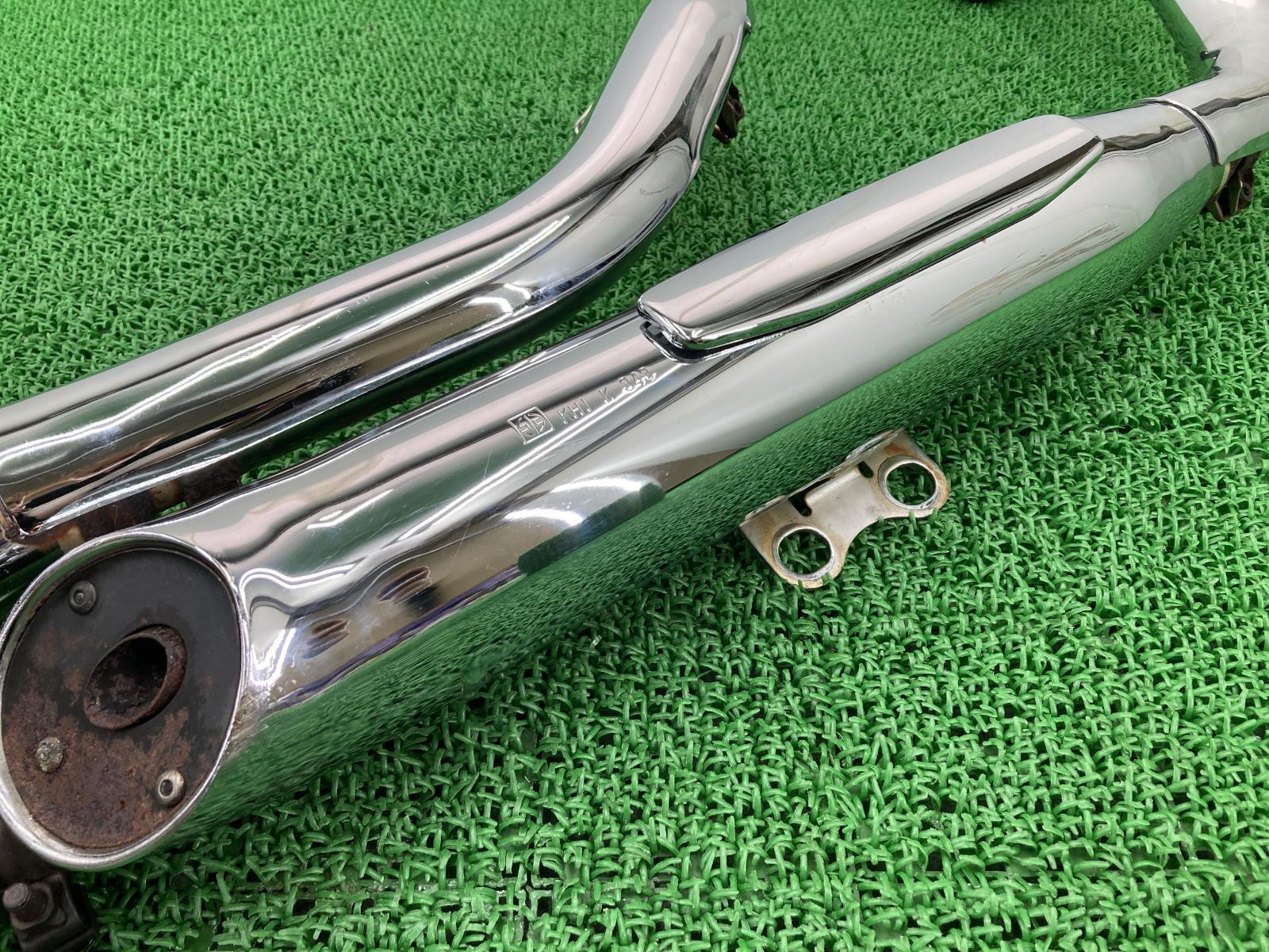 バルカン400 VN400A 純正ノーマルマフラーk343