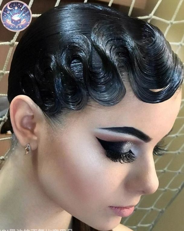 新品 未使用 新作 ヘアウィッグ 社交ダンス 競技ダンス デモ 2色