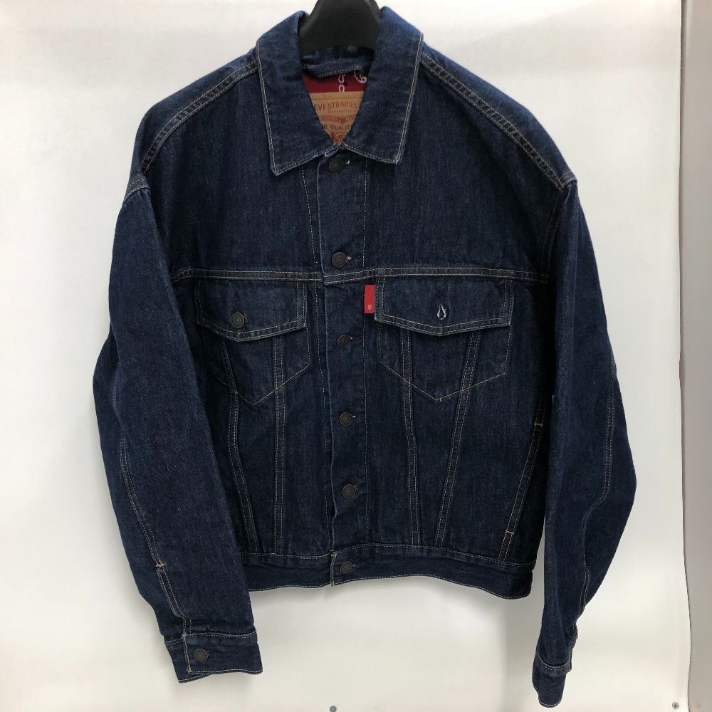 02w11660 リーバイス Levi's  現行モデル デニムジャケット  インディゴ XS  中国製 メンズ  デニムジャケット  コットン  【中古品】