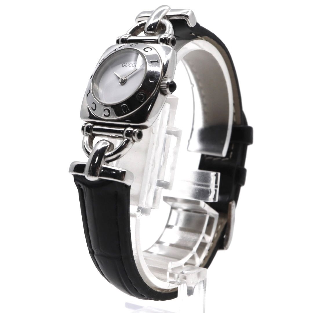 美品/電池交換済/新品ベルト(社外品)】グッチ GUCCI 6300L