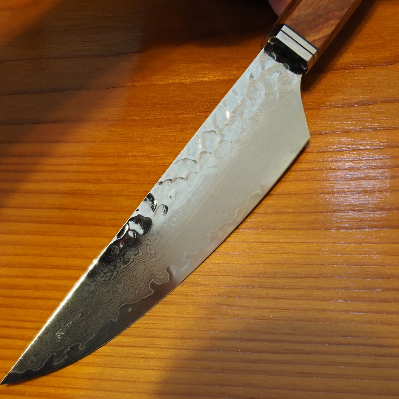 堺孝行 33層槌目ダマスカス ペティナイフ (15cm) 150mm 日本製 高級包丁