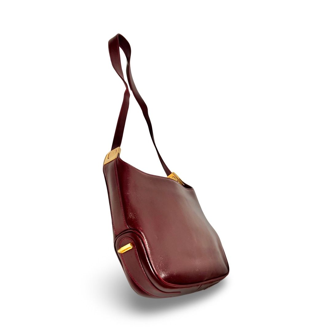 レディース BALLY バリー ヴィンテージ レザー ショルダーバッグ 