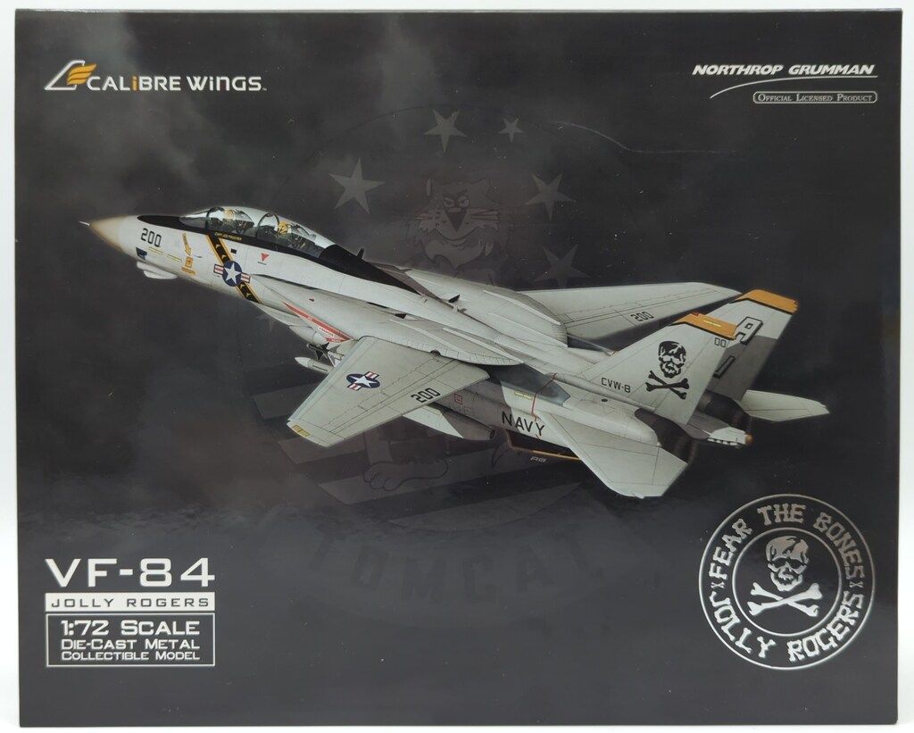 Calibre Wings 1/72 F-14A VF-84 ジョリーロジャース 162622 CA72JR04