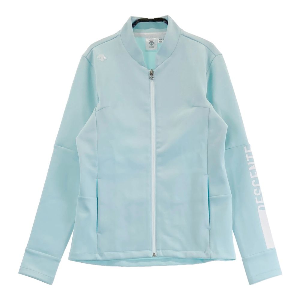 サイズ：M DESCENTE GOLF デサントゴルフ ジップジャケット ブルー系