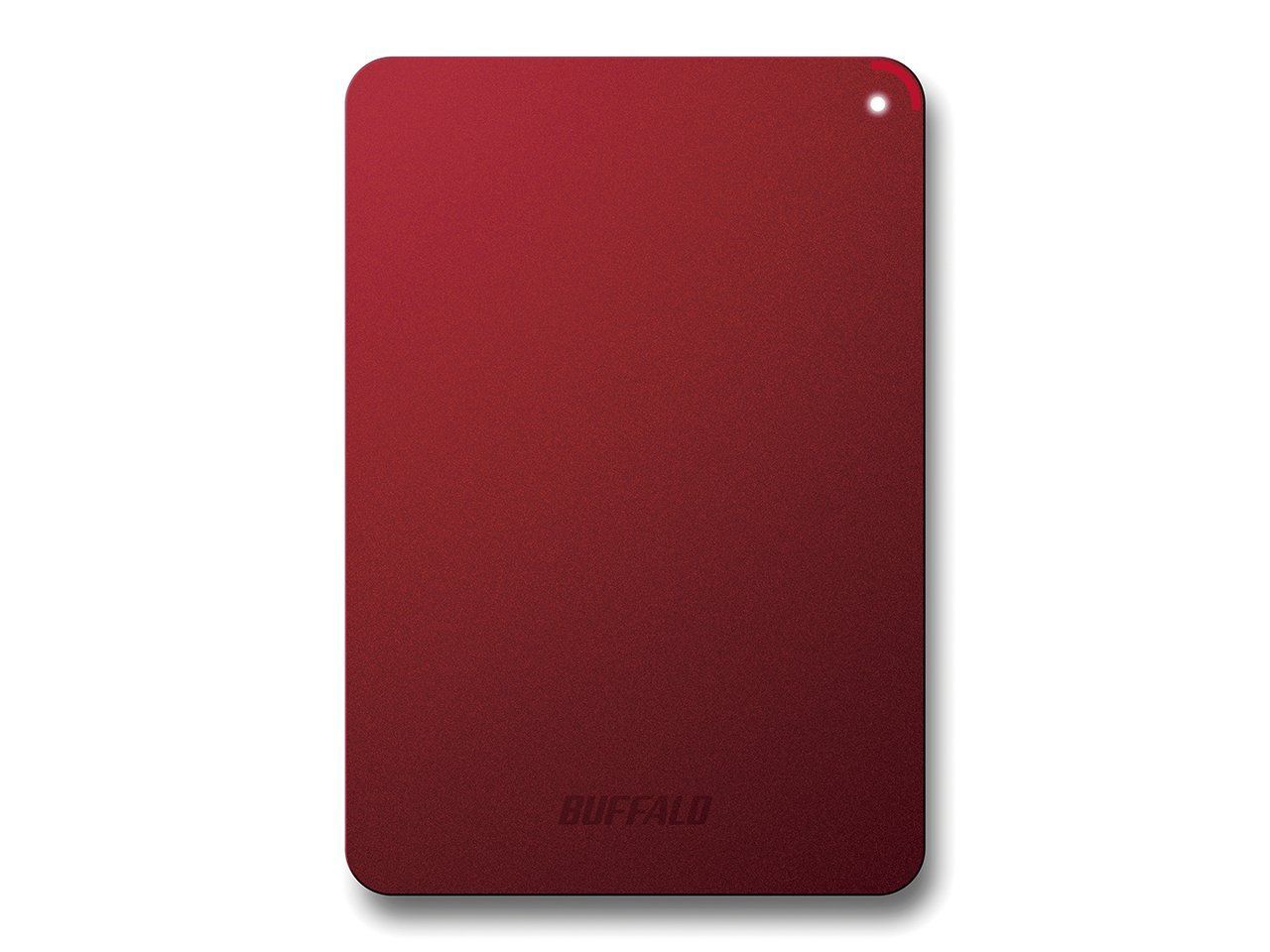 新着商品 BUFFALO バッファロー 耐衝撃対応 2.5インチ ポータブル 外付けHDD 1TB レッド HD-PNF1.0U3-BRE