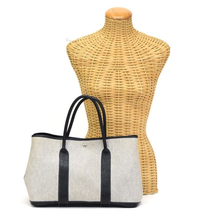 エルメス HERMES ガーデンパーティ PM 36 トワルアッシュ