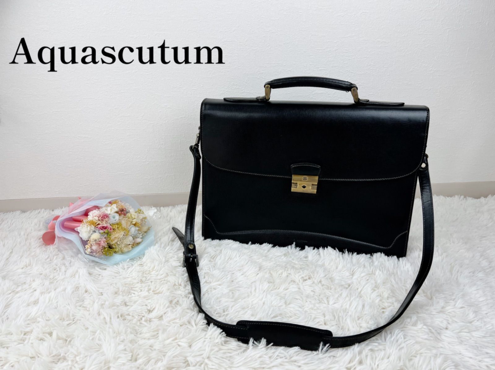 Aquascutum バッグ　メンズ