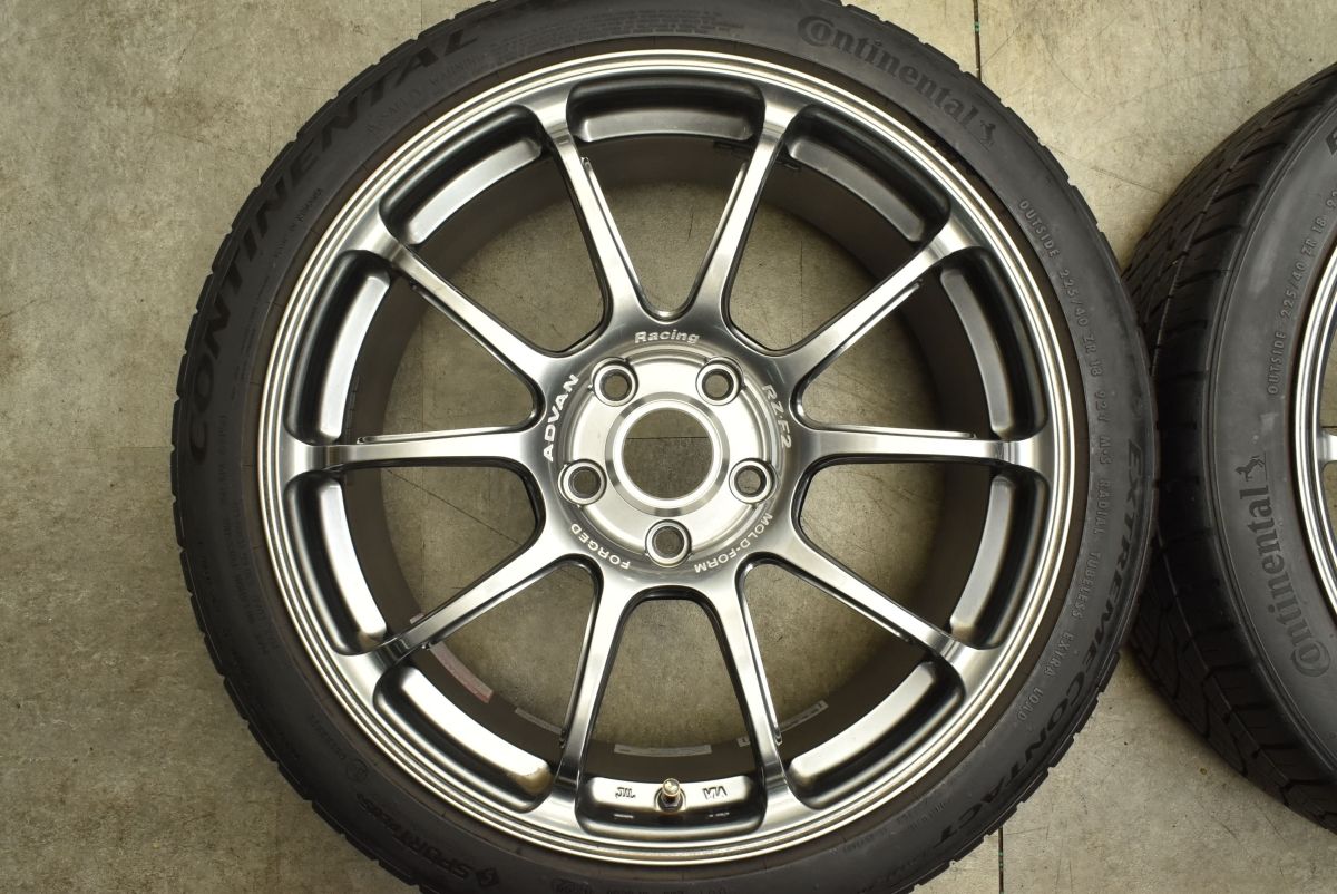 人気 鍛造】ヨコハマ アドバンレーシング RZ-F2 18in 8J +48 PCD112 