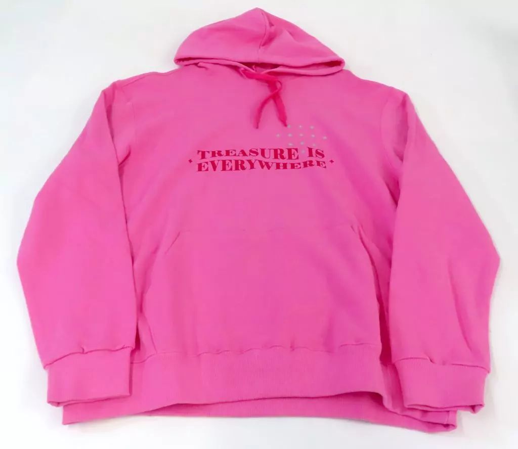 アウターウェア TREASURE フーディー パーカー ピンク Mサイズ TREASURE MAP