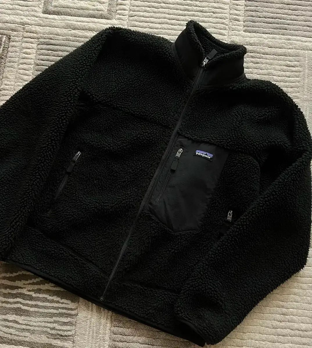パタゴニア メンズクラシック レトロX ジャケット L オールブラック黒 廃番 パタゴニア メンズクラシック レトロX ジャケット L オールブラック黒