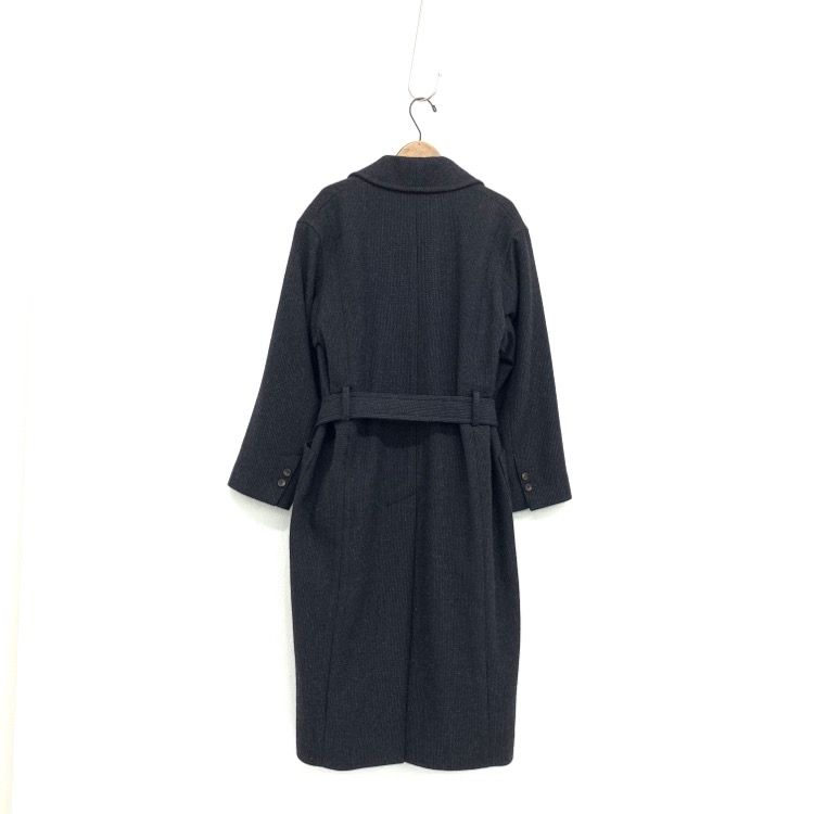 Phlannel フランネル Arles Wool Tweed Gown Coat アルルウール