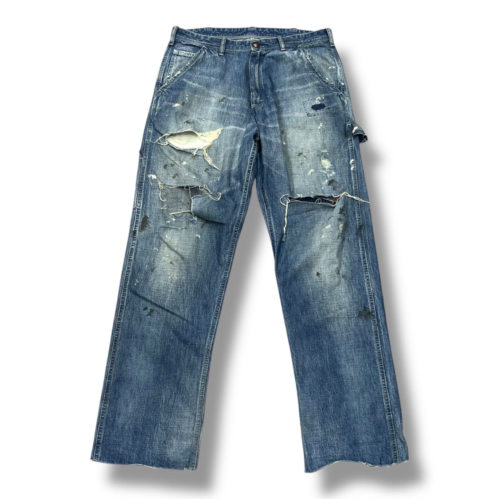 セントマイケル 24SS コットン デニムパンツ Lサイズ セントマイケル 24SS コットン デニムパンツ Lサイズ