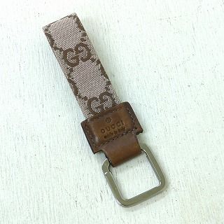 グッチ　キーホルダー　GGキャンバス　キーリング　スクエア　レザー　イタリア製 楽天市場】GUCCI グッチ メンズ レディースGG柄キーリング