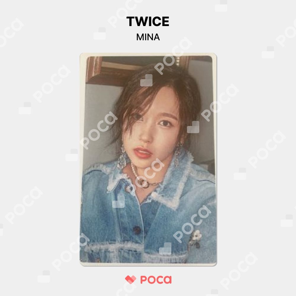 TWICE - TWICE jypshop ミナ トレカ 通常盤 購入特典 スタンダード TWICE jypshop ミナ トレカ 通常盤 購入特典 スタンダード