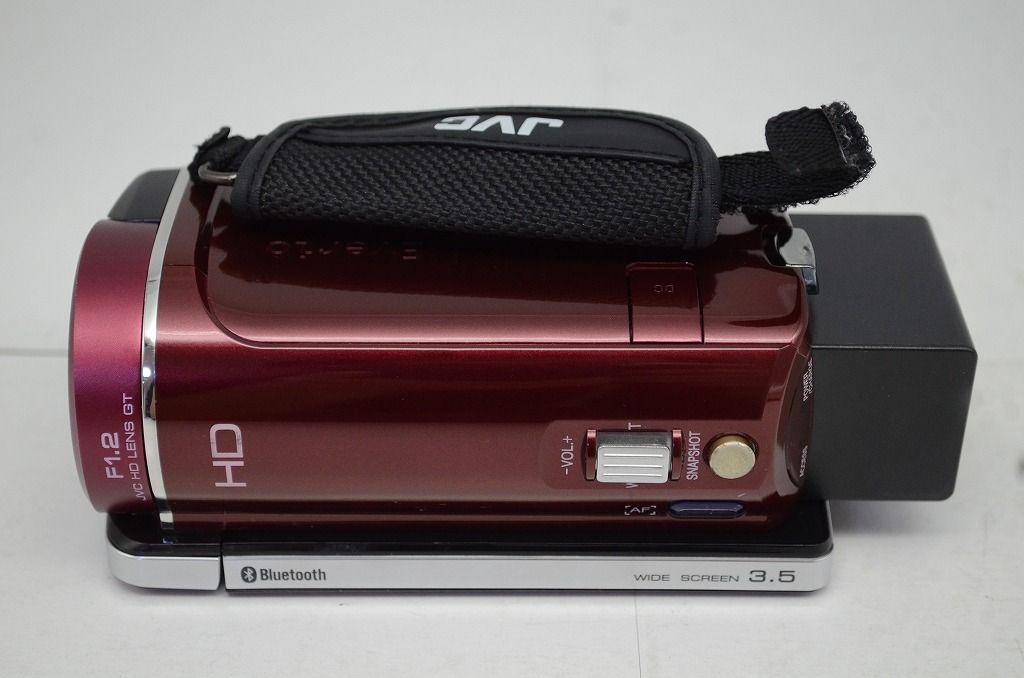  JVC ケンウッド Everio GZ HM 880 デジタルビデオカメラ レッド 元 250915 f ビデオカメラ本体 ビデオカメラ