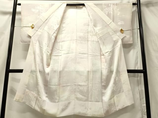 平和屋着物○長襦袢 無双仕立て コウモリ 正絹 逸品 AABC8073ph 平和屋