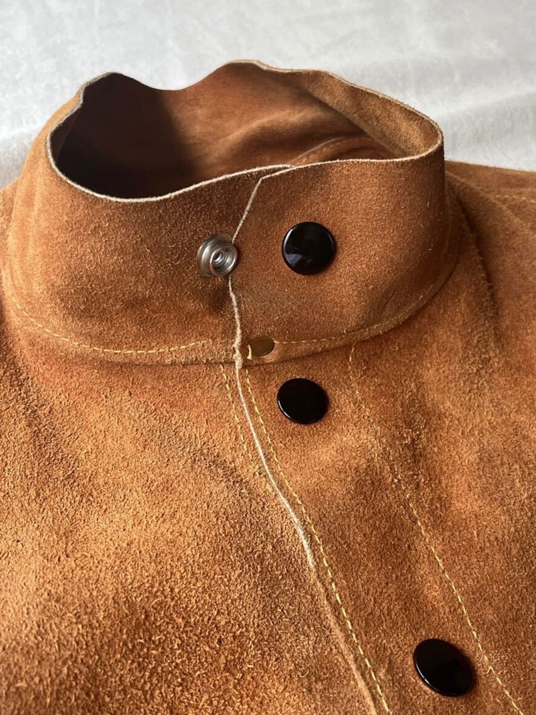 USA vintage ウェルダー ジャケット / レザー スエード ブラウン