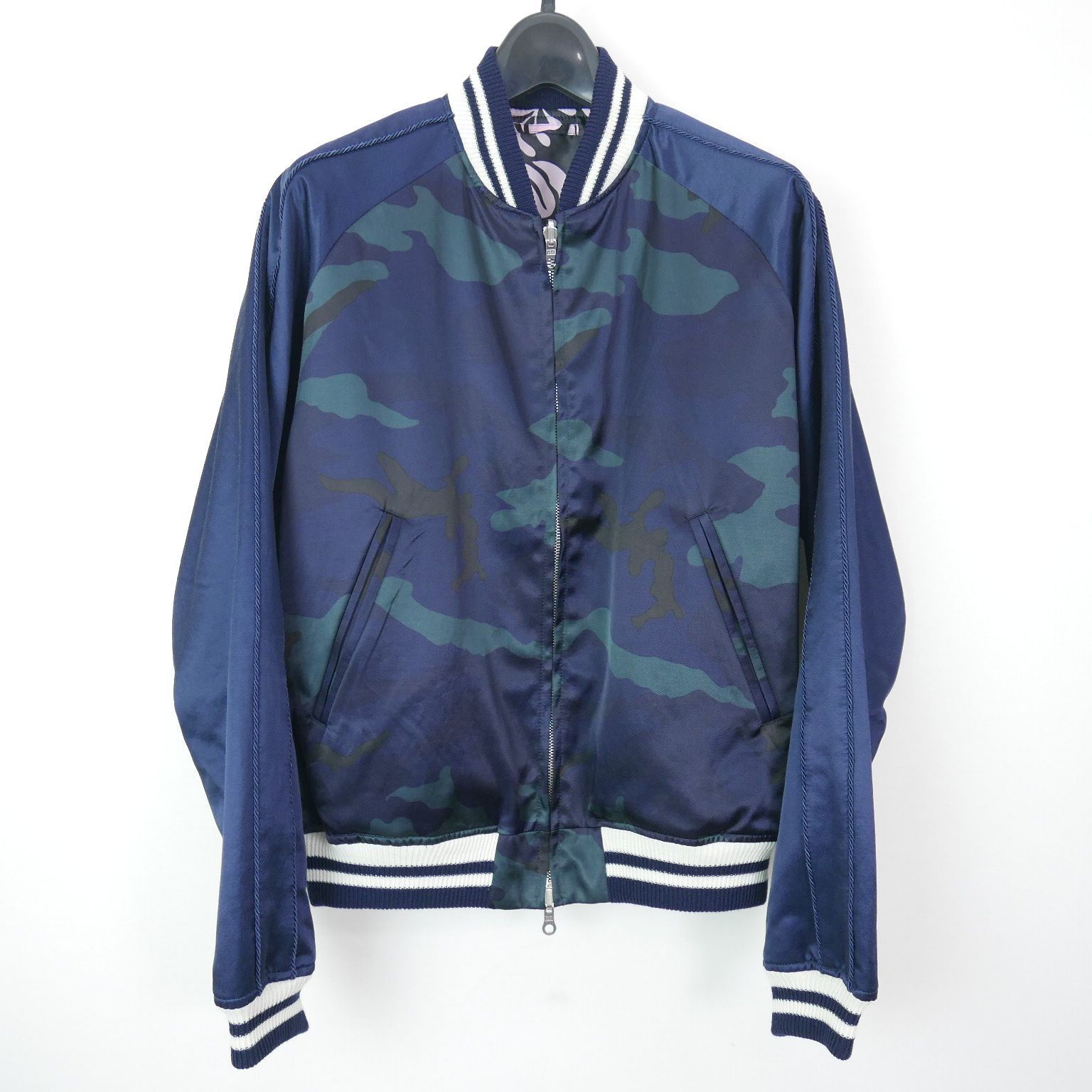 17SS SOPHNET. ソフネット REVERSIBLE SOUVENIR JACKET カモフラ 迷彩 