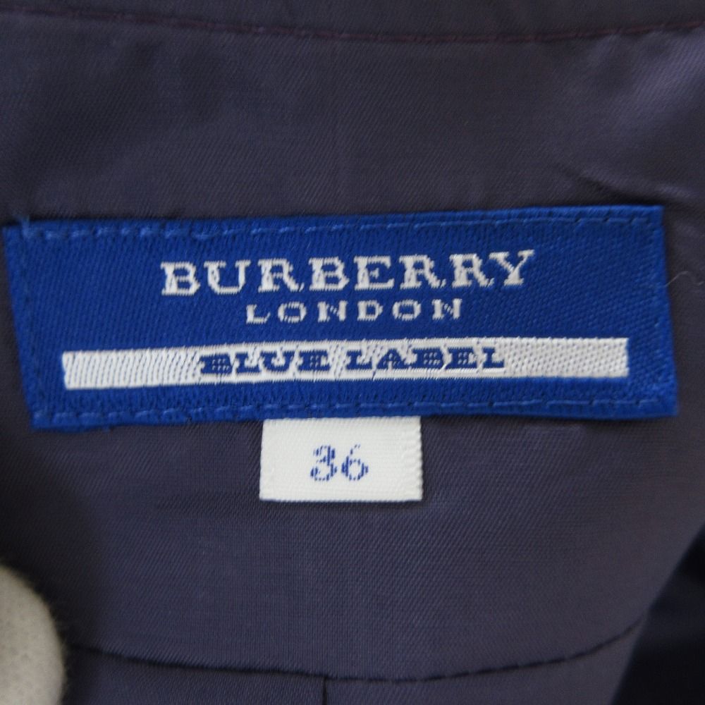 美品 BURBERRY BLUE LABEL バーバリーブルーレーベル チェック柄