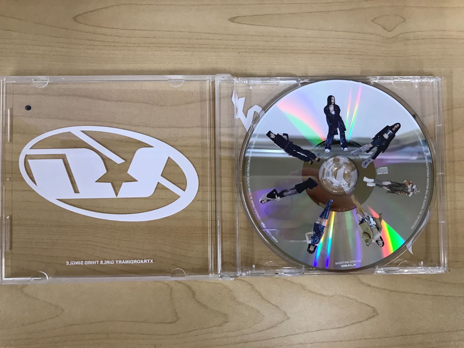 XG SHOOTING STAR CD トレカなし