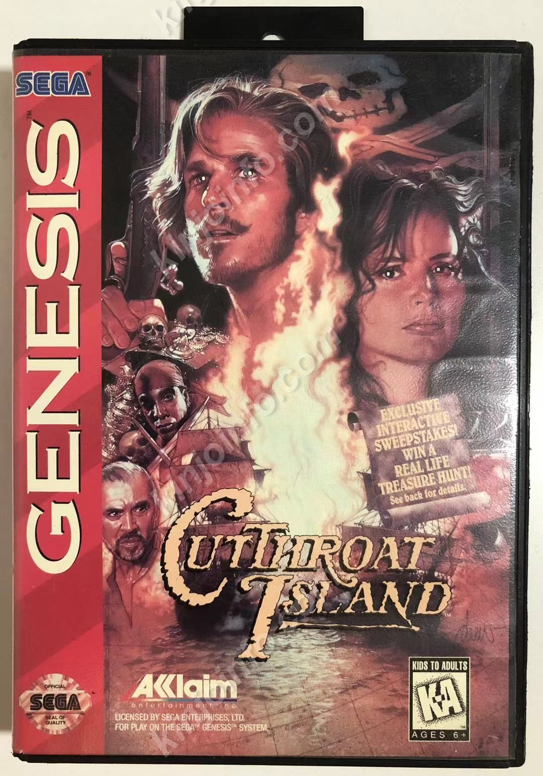 Cutthroat Island【中古・Genesis北米版】