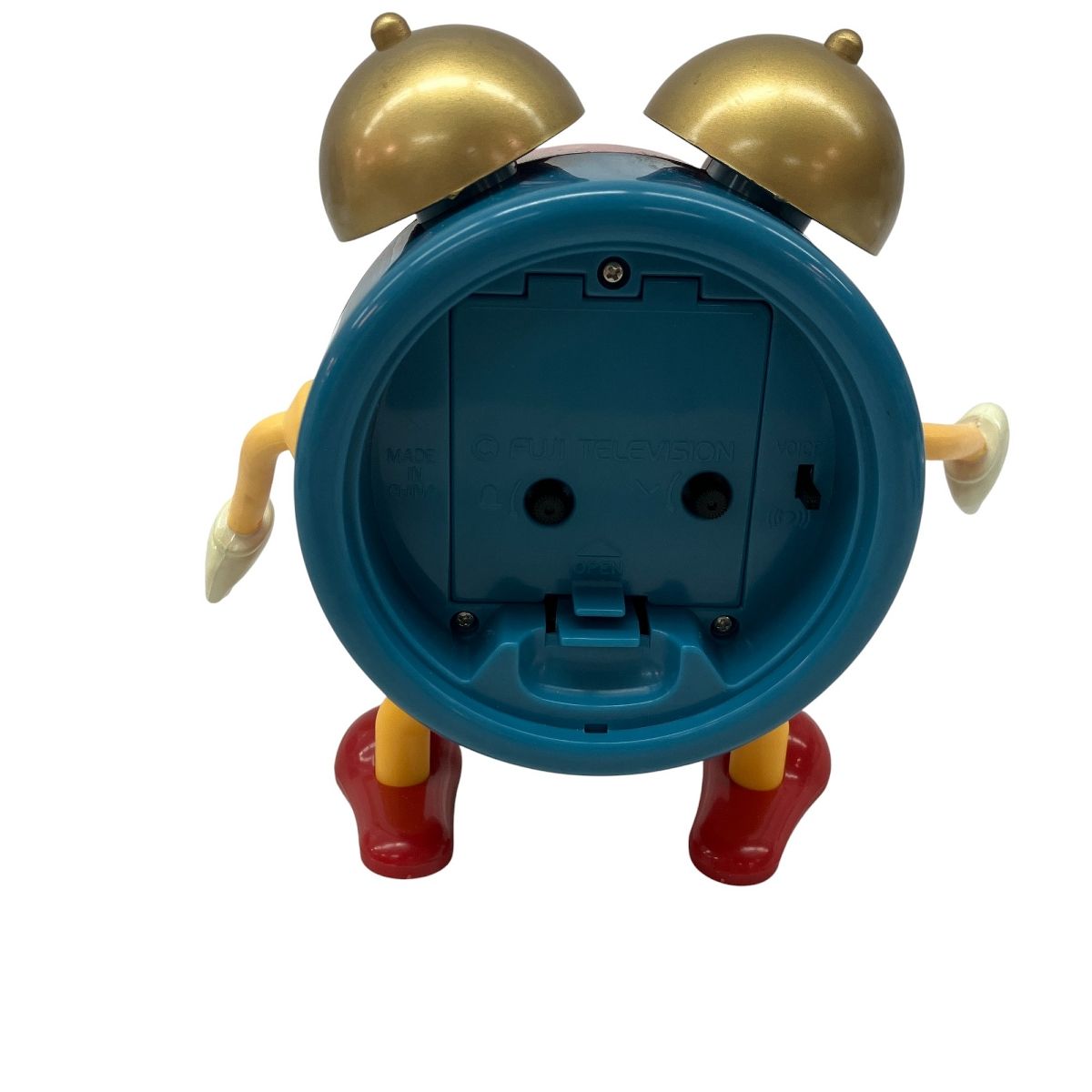 フジテレビジョン QHB-8933-1 めざましテレビ アラームクロック めざまし君 八木亜希子アナ ボイス入り 目覚まし時計 C10435204