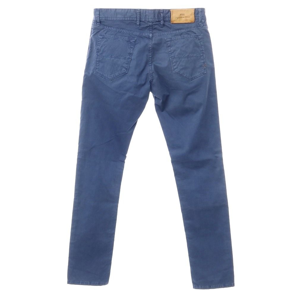【中古】ピーティーゼロチンクエ PT05 SWING コットン 5ポケット パンツ ネイビーブルー系【サイズ32】【メンズ】