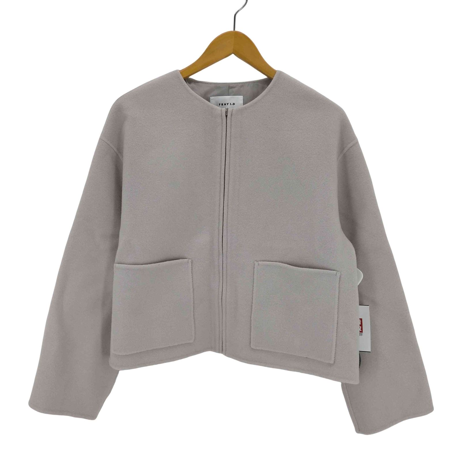 Amazon | [フレイ アイディー] ノーカラージップショートリバー
