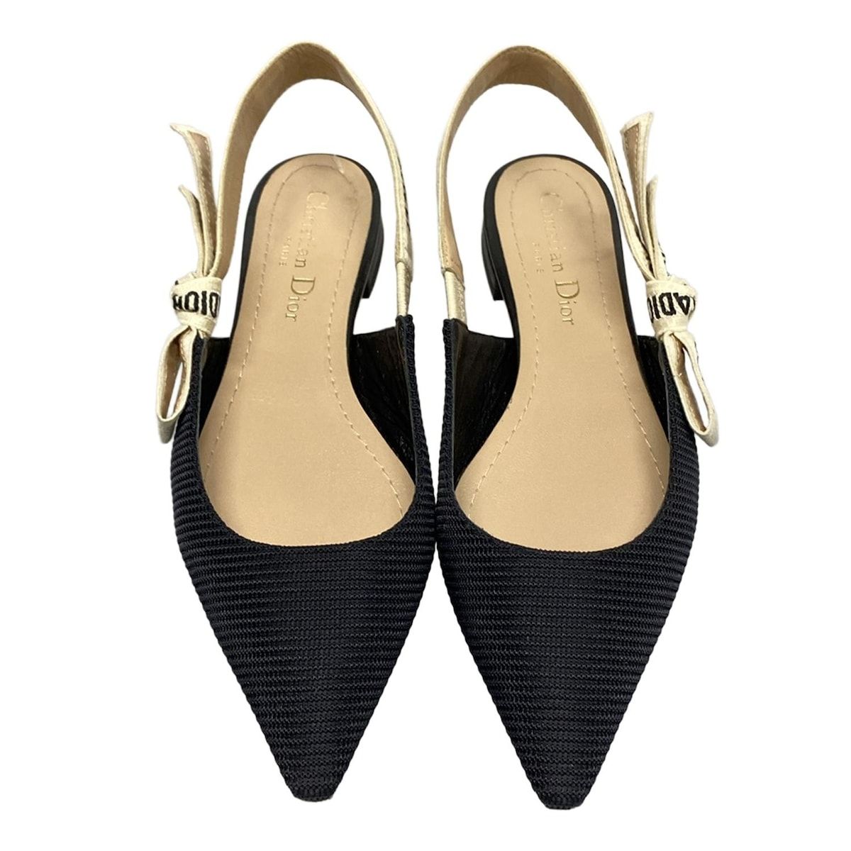 DIOR | J'Adior スリングバックフラット テクニカル ファブリック