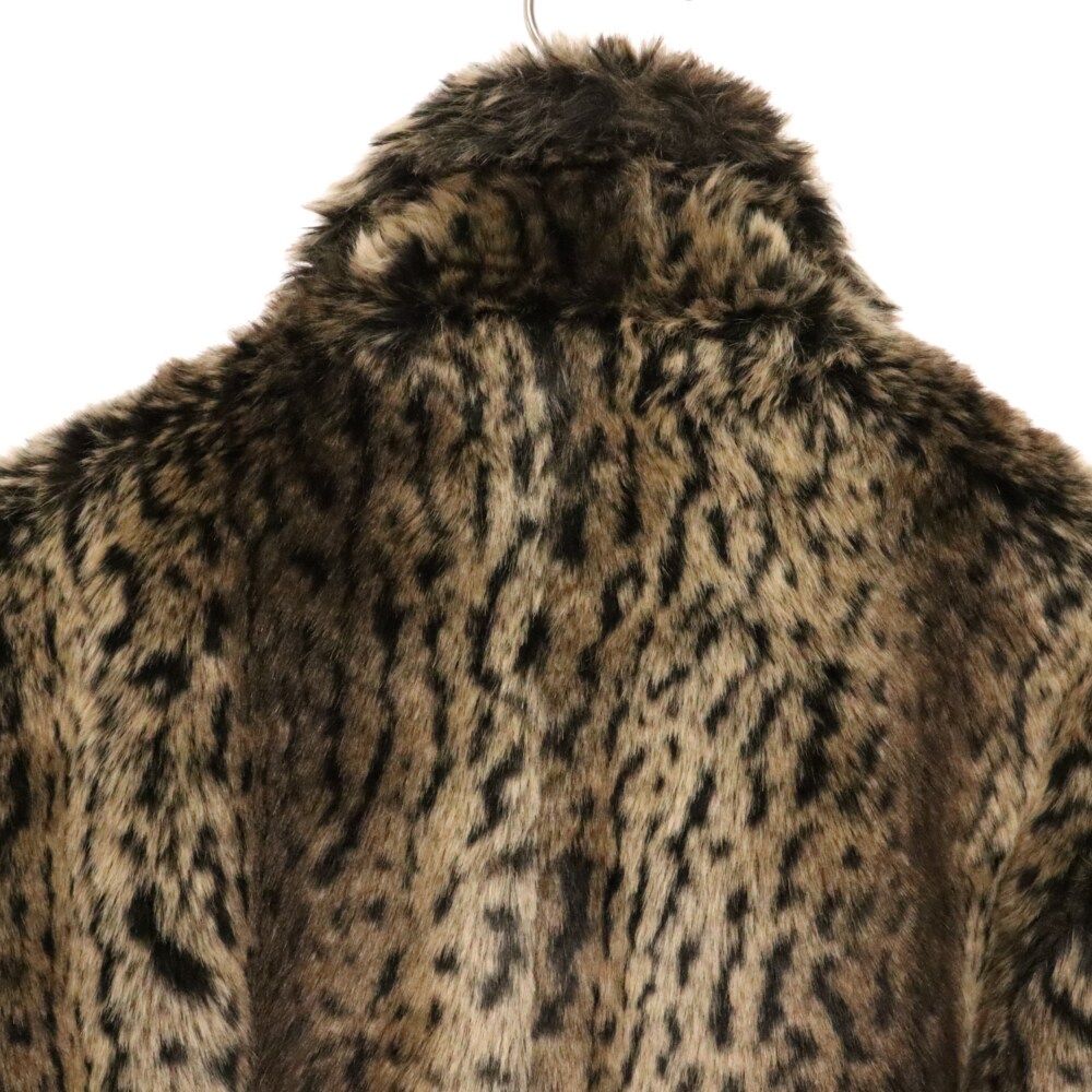 SUPREME (シュプリーム) 17AW × Schott Fur Peacoat Leopard ショット