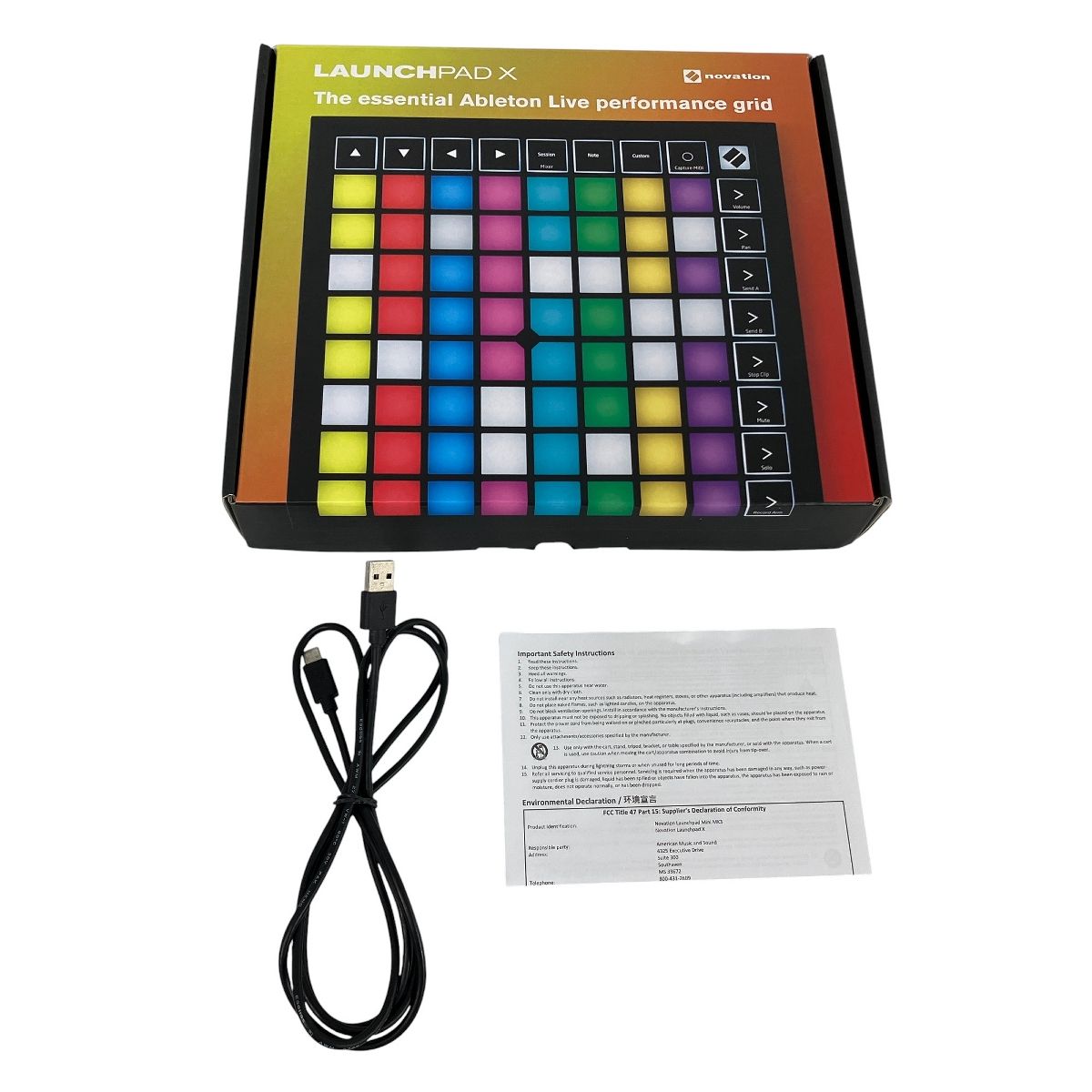 NOVATION LAUNCHPAD X ノベーション ローンチパッド MIDIコントローラー 音響 機材 DTM DAW N10461733