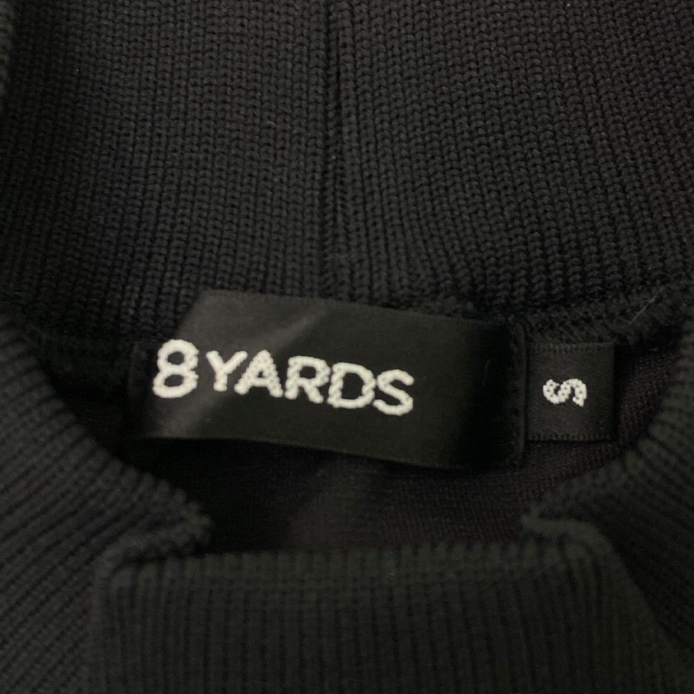 8YARDS ハチヤーズ　ゴルフウェア　モックネック　ブラック　L 8yards（ゴルフ メンズウエア）｜ゴルフ | スポーツ のおすすめ