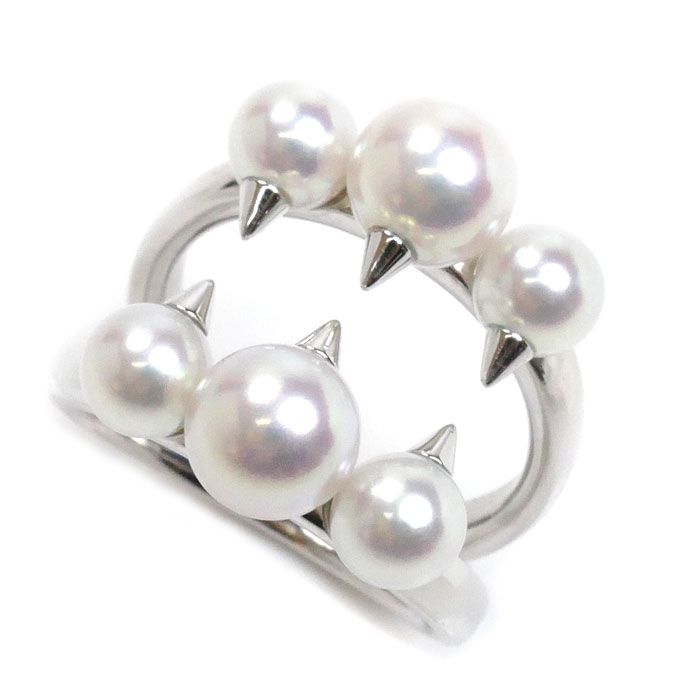 TASAKI タサキ K18WG ホワイトゴールド デインジャー シグネチャー  