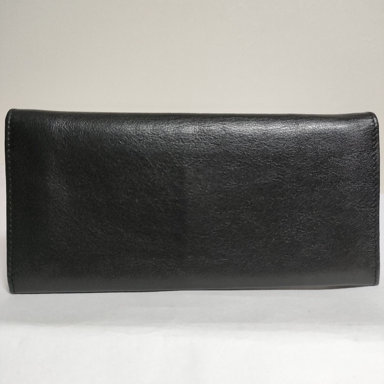 CELINE ブラックレザー 長財布 □美品 セリーヌ長財布 レザー Black Celine 44 - メルカリ